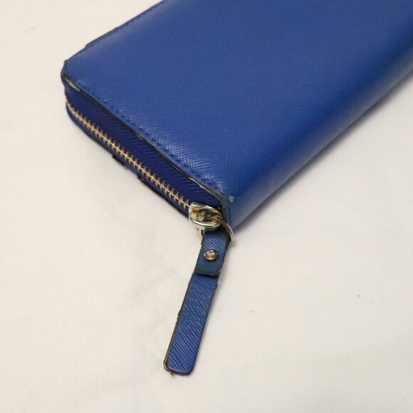 Kate Spade Women's Lacey Blue Wrap Around Zipper‎ Long Pocket Wallet - Picture 3 of 6